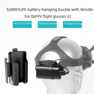 Зажим для батареи и крючок Sunnylife для очков DJI Avata/FPV V2