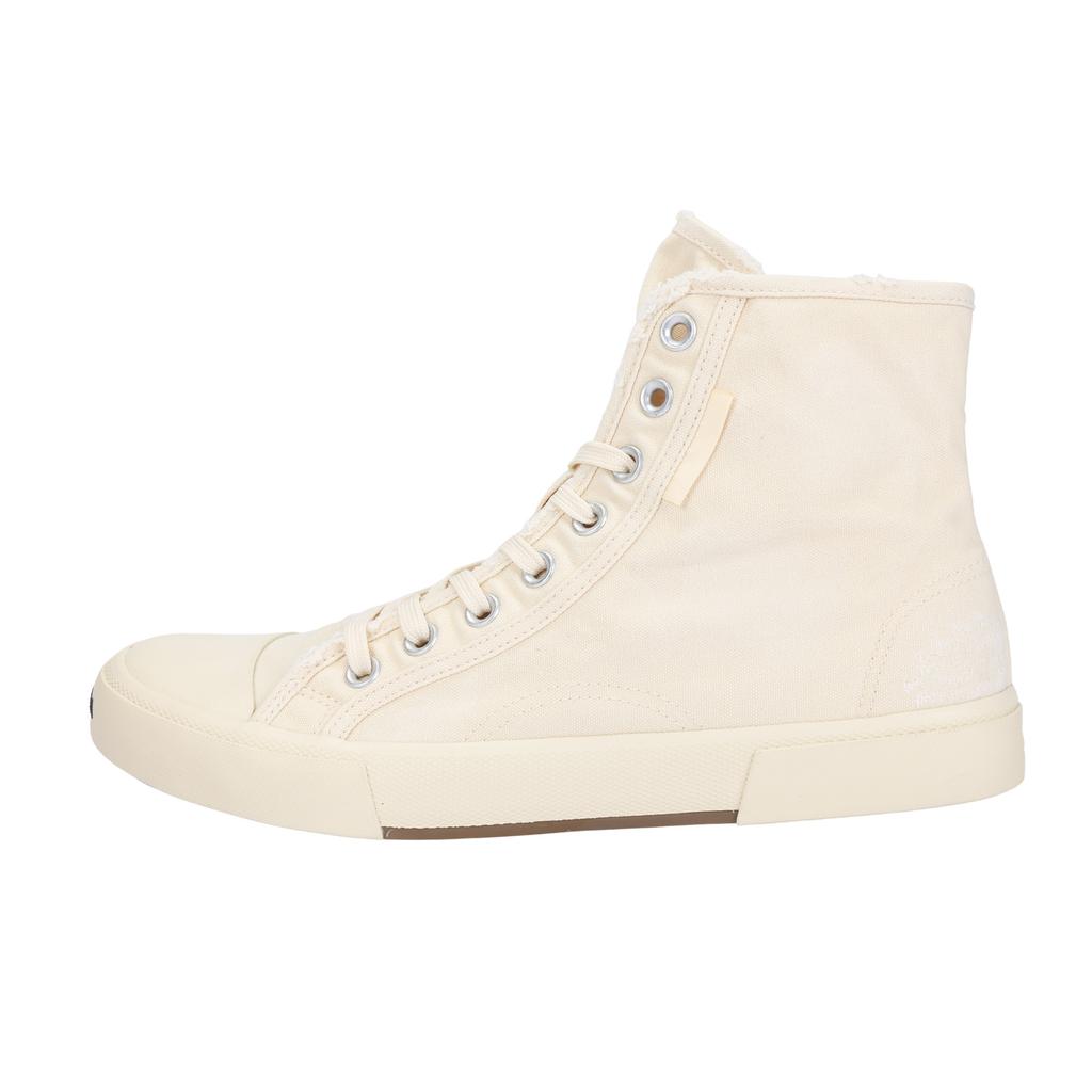 Balenciaga Paris High Top Sneakers 'White Destroyed Cotton and White Sole' Men's 688752W3RC49090
