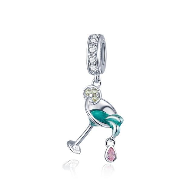 Sterling Tone Family Home Eiffel Tower Camera Travel Dream Coffee Cup Shoes Charm Fit Charm Bracelets Diy JewelryFashion Charm