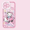 Cute Hello Kitty Transparent Casing For Xiaomi Redmi Note 15 Pro 15C 5G 14C Note 14 13 12 Pro Plus 13C 12C A5 5G 4G Case Cover