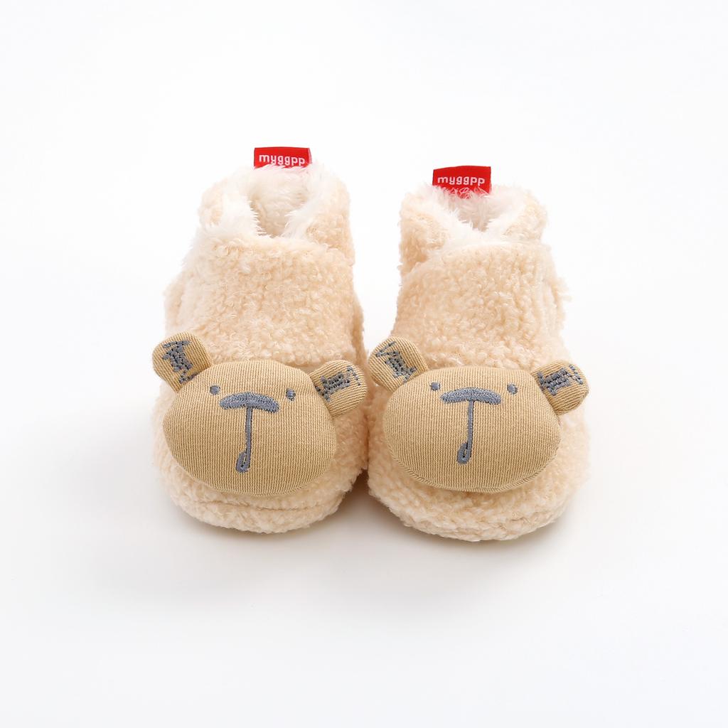 MYGGPP Autumn and Winter Baby Cotton Shoes Baby Shoes Soft Bottom Toddler Shoes Baby Shoes Cotton Shoes Warm Shoes