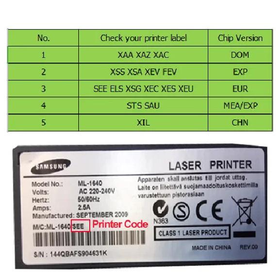 4x Chips for Samsung CLT-K409S CLP-310 CLP-315 CLX-3170 CLX-3175 CLP310 CLP315 CLX3170 CLX3175 CLP 310 CLP 315 CLX 3170 CLX 3175