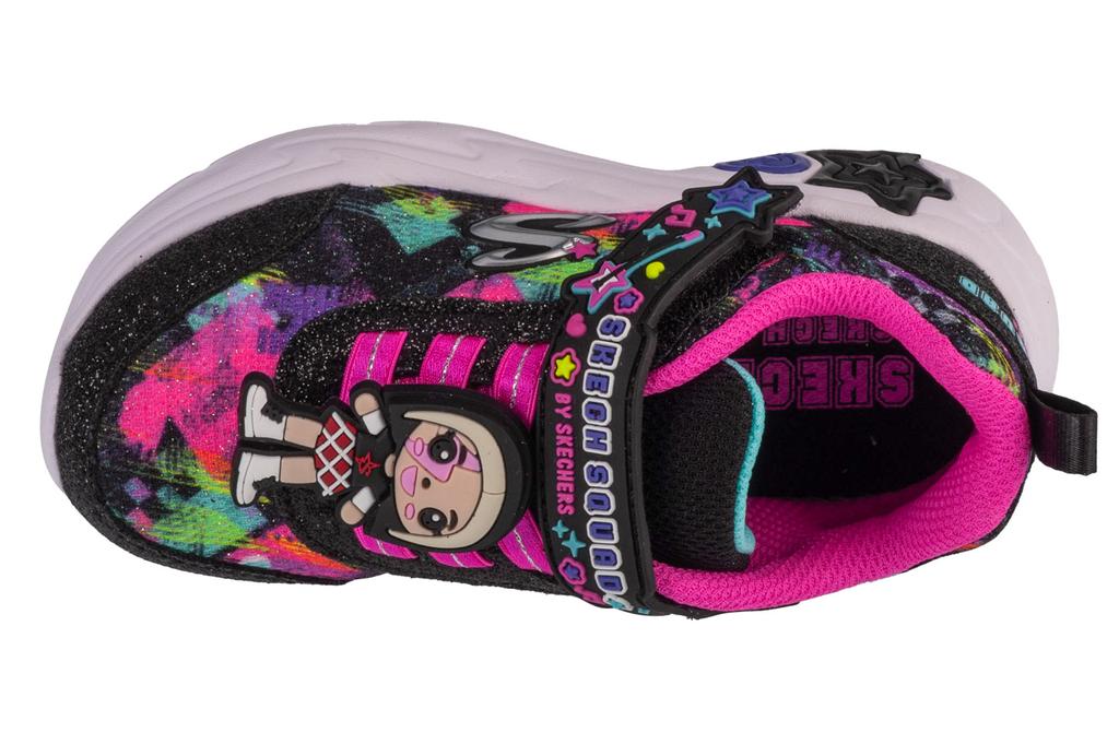 Skechers Кроссовки Snuggle - Skech Squad, для девочек, черные кроссовки
