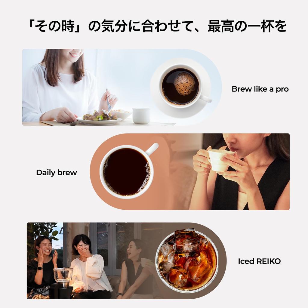 Полностью контролируется чемпионом мира WBC Хиденори Идзаки. Капельная кофеварка Mocca. 3 режима экстракции. Оптимальная скорость экстракции. Большая емкость 860 мл.