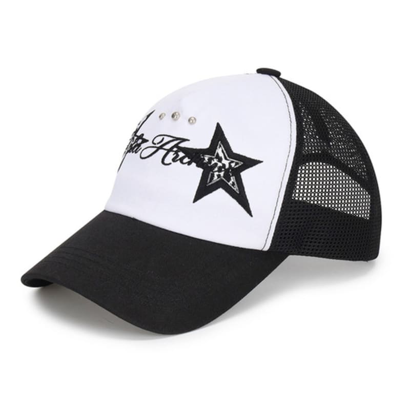 GILA ARCHIVE ANIMAL STAR MESH CAP_BK