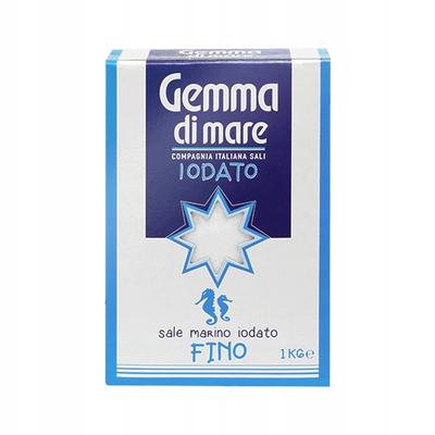 Sól Drobna Morska Fino 1kg - Gemma Di Mare