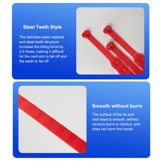 10 шт. многоразовые цепи для зимних шин, противоскользящие аварийные цепи для автомобиля и грузовика, универсальные регулируемые противоскользящие цепи для велосипеда