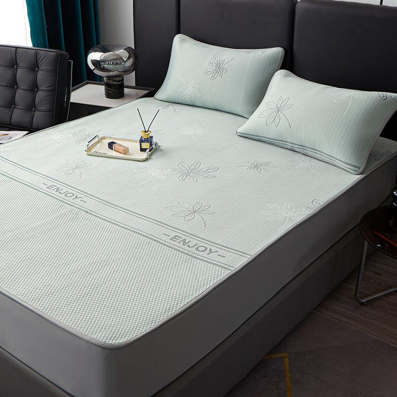 Новый высококачественный охлаждающий коврик класса А из 100% полимера этиленгликоля, комплект из трех предметов, летний домашний освежающий матрас для сна без подкладки