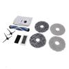 Replacement Parts for X5 PRO ABS Robot Vacuum Filter Brush Mop Pad Dust Bag Set Vacuum Cleaner