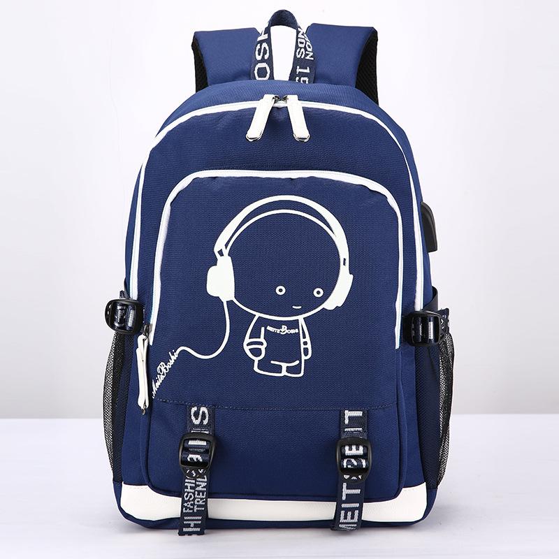 Новые USB школьные сумки для девочек подростков рюкзак женские книжные сумки 2020 большая вместимость средний и высокий колледж подростковый школьный портфель