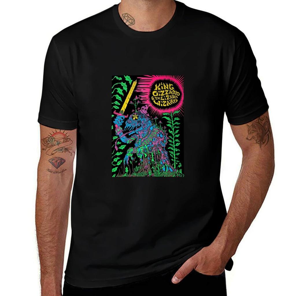 King Gizzard the Lizard Wizard TShirt NonShrink Basic Cotton TShirt
