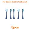 5 шт. сменные насадки для электрических зубных щеток Oclean для Oclean X Pro/X/Z1/F1/One/Air 2 насадки для электрических зубных щеток Sonic