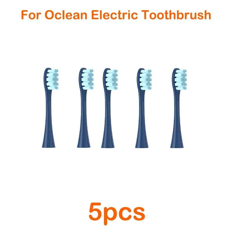5 шт. сменные насадки для электрических зубных щеток Oclean для Oclean X Pro/X/Z1/F1/One/Air 2 насадки для электрических зубных щеток Sonic