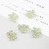 4pcs Acrylic Colorful Flowers Beads for DIY Jewelry Making Findings
