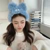 Korean Style Plush Headband Ugly Doll Cartoon Hair Bands Cute Rabbit Ear Hair Hoop  Children