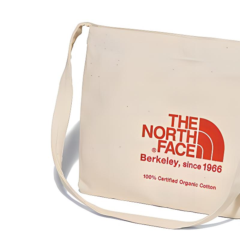 The North Face 10L Classic Logo Outdoor Bag Unisex Bags Cotton-White Red NM81765-TR