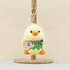 Animal Themed Plush Keychain Cute Pp Cotton Filling Bag Key Ring Accessories