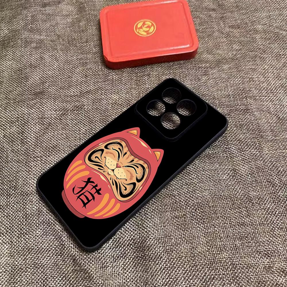 Daruma Phone Case Silicone Case For Xiaomi POCO X5 X5PRO 5G Soft Fundas Poco X5 Pro 5G Case