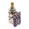 Musiclily Pro B500K PCB Мод DPDT Латунный Метрический Стандартный Раздельный Потенциометр для Электрогитары/Баса, Толкатель-Вытягиватель, Вал 9,5 мм, Кривая B