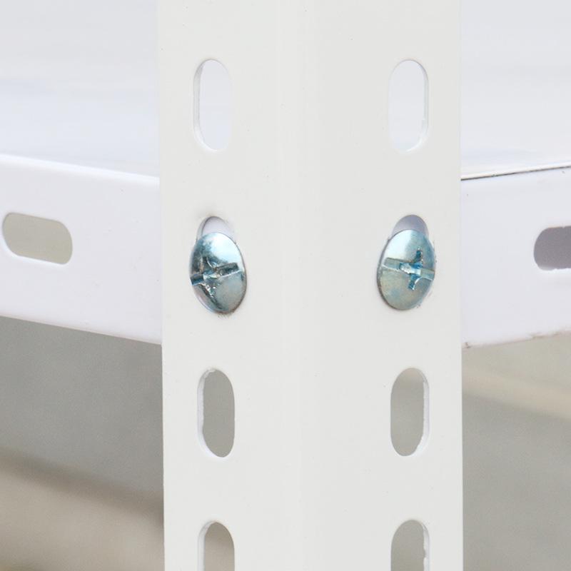 Light-Duty Angle Steel Shelves: Ideal for Home, Display, Shoe, Grocery, and Supermarket Storage