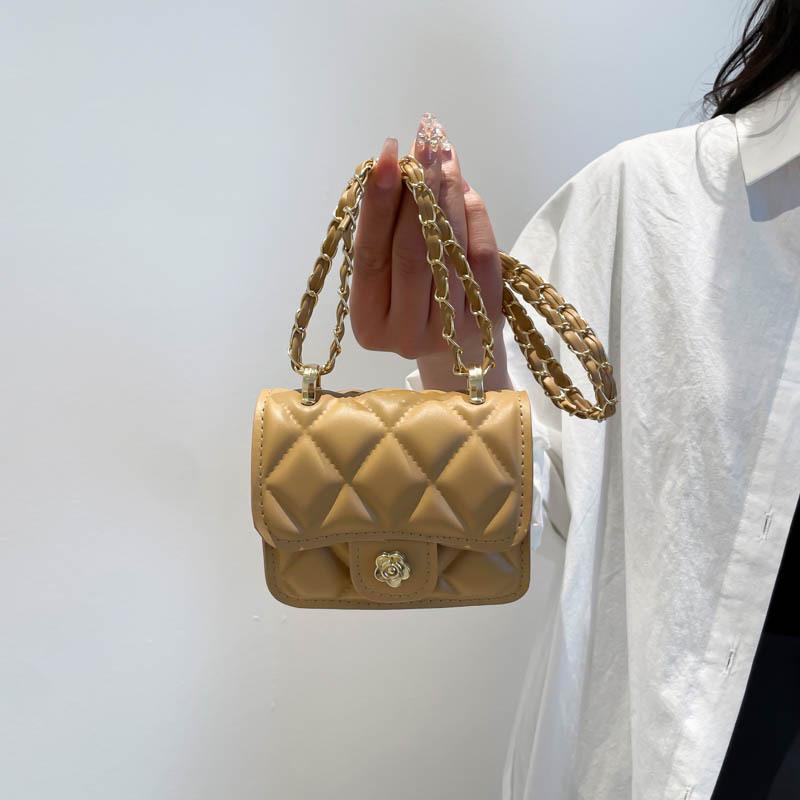 Портативная маленькая квадратная сумка женская новая модная бриллиантовая сумка-цепочка трендовая элегантная сумка-мессенджер