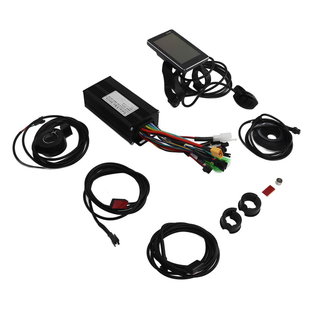 Electric Bike Bicycle Scooter 24V 36V 48V 26A 3 Mode Controller GD06 Display Set with Power Assist Sensor 130x Thumb