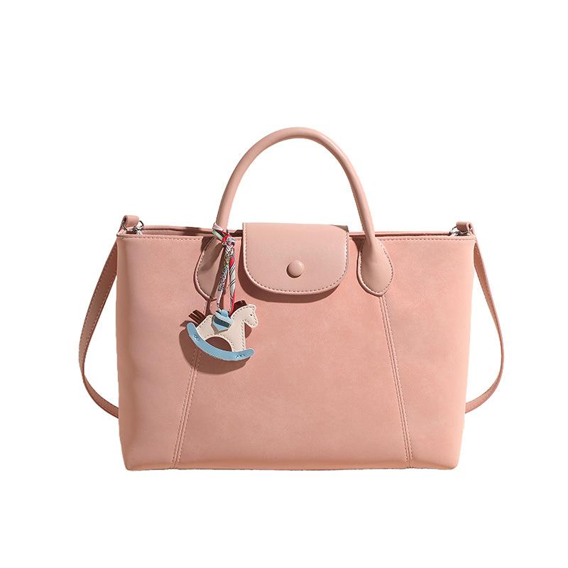 Простая и популярная повседневная портативная сумка, женская универсальная модная сумка-мессенджер контрастных цветов, персонализированная ретро сумка на плечо