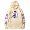 Anime Figure Demon Slayer Printed Hoodies Kids Hu Tao Man Sweatshirt Anime Cosplay Clothes Hooded Oversize Sweatshirts Pullover Fleece Hoodies