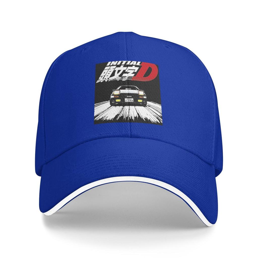 Унисекс Бейсболки Аниме Дрифт AE86 Initial D Уличная одежда Лето Спорт Бейсболки Кепки Хип-хоп Кепка Кепки