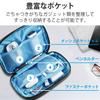 ELECOM Gadget Gadget Fixed Pen Black Pouch, Case, Antibacterial, Water-Repellent, Water-Resistant Zipper, Storage, Holder, BMA-GPAB01BK