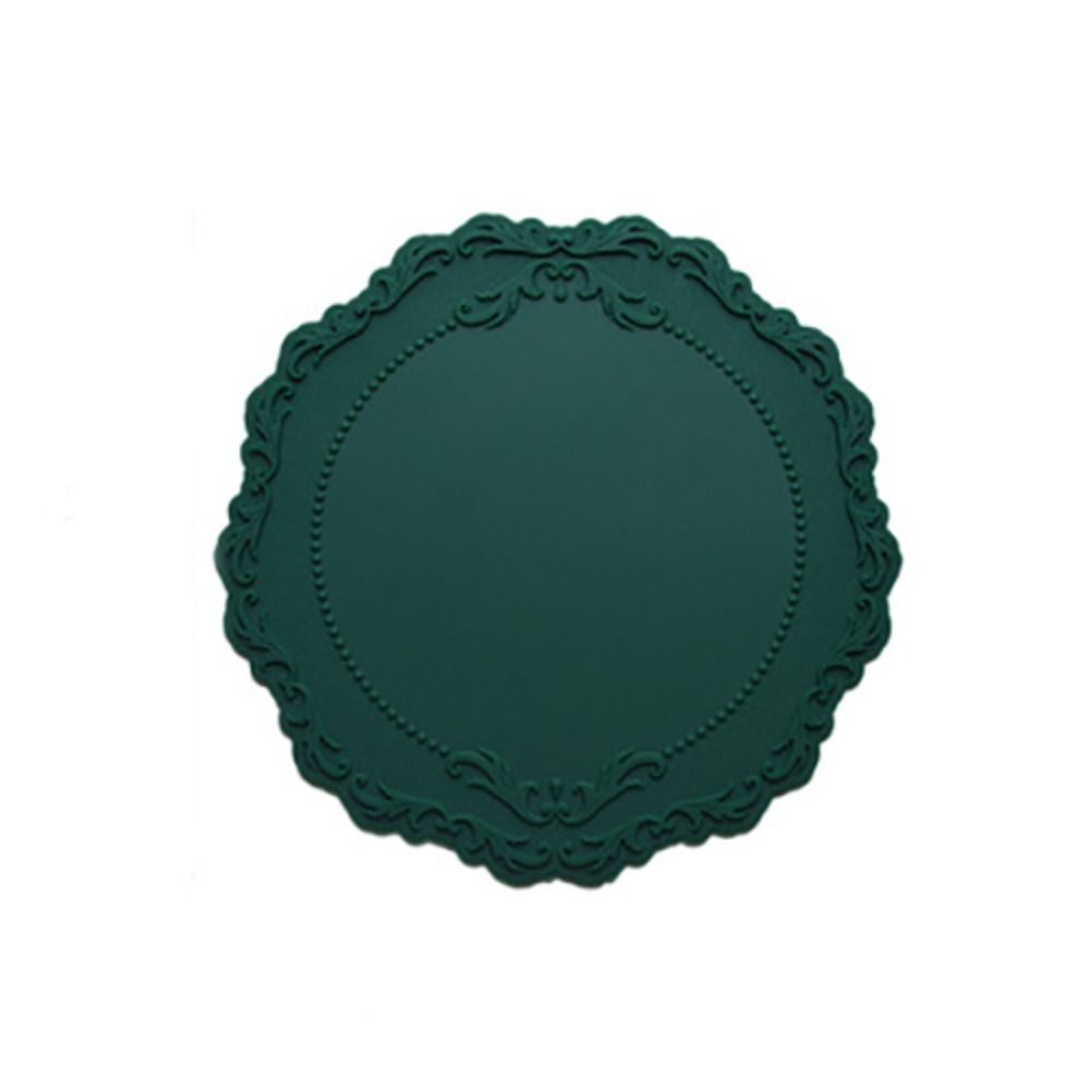 1/2pcs Silicone Coaster Placemat Round Tableware Pad High Quality Cup Mat  Kitchen Accessories