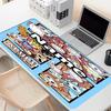Custom Name Personalized Labubu Pattern Mousepad, Laptop PC Desk Mat, Decorative Desk Mat for Home Keyboard Pad Gift