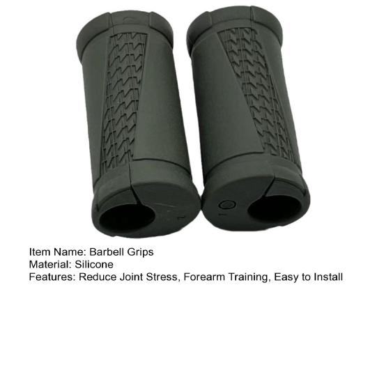 1 Pair Angled Barbell Grips Ergonomic Rotating Weightlifting Handles Reduce Joint Stress Bench Press Biceps Triceps Forearm Training Dumbbell Grip