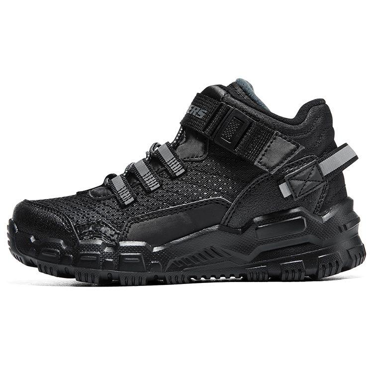 Skechers Антикик Износостойкие Термо детские повседневные кроссовки Полностью черные Подростки 405230L-BBK