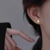 Серьги «Тыква с чешуей дракона» и колотый лед: Потрясающие серьги-гвоздики Фу Лу для женщин, Универсальные высококачественные ювелирные аксессуары.