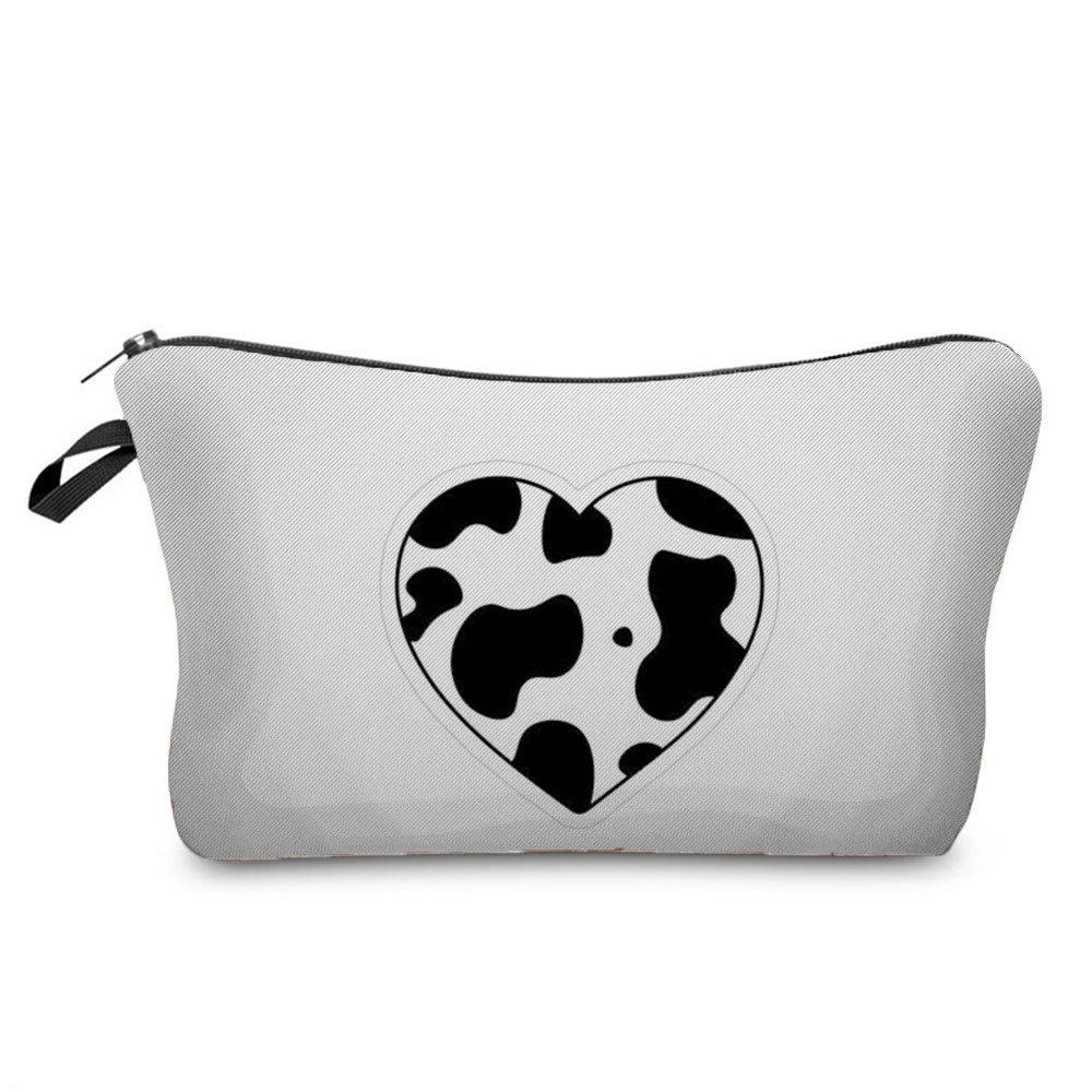 Women Flower Print Cosmetic Bag Toiletries Organize Travel Storage Case 6669