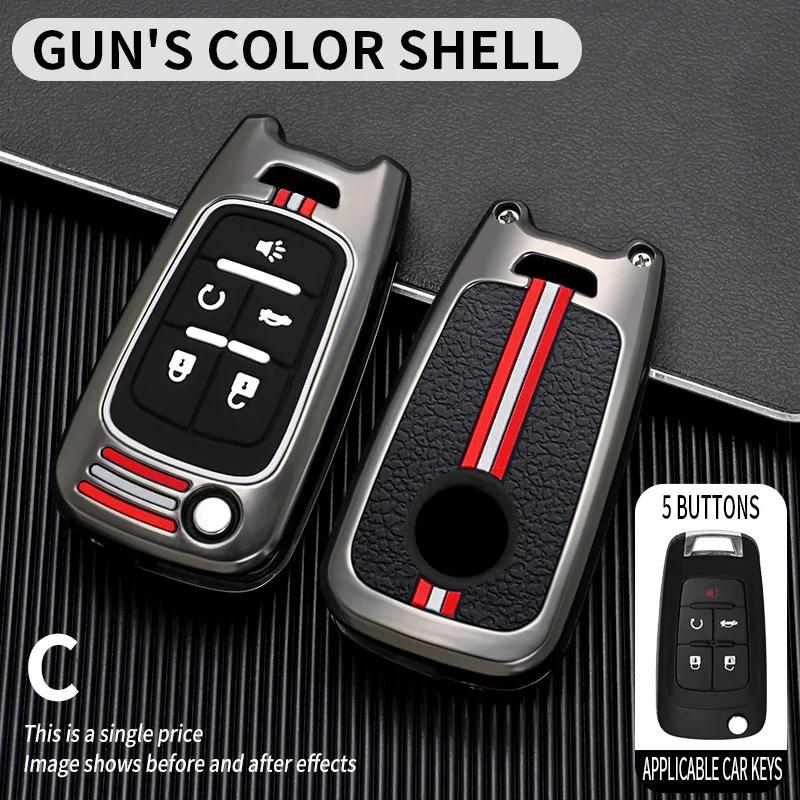 for Buick /Opel Vauxhall Insignia Astra J Mokka Zafira GL8 for Chevrolet Cruze Malibu Aveo Lova for Car Key Cover Fob Case Shell