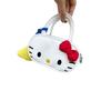 Hello Kitty Bowling Bag For Girls With Embroidered Butterfly Knot Clutch For Daily Use