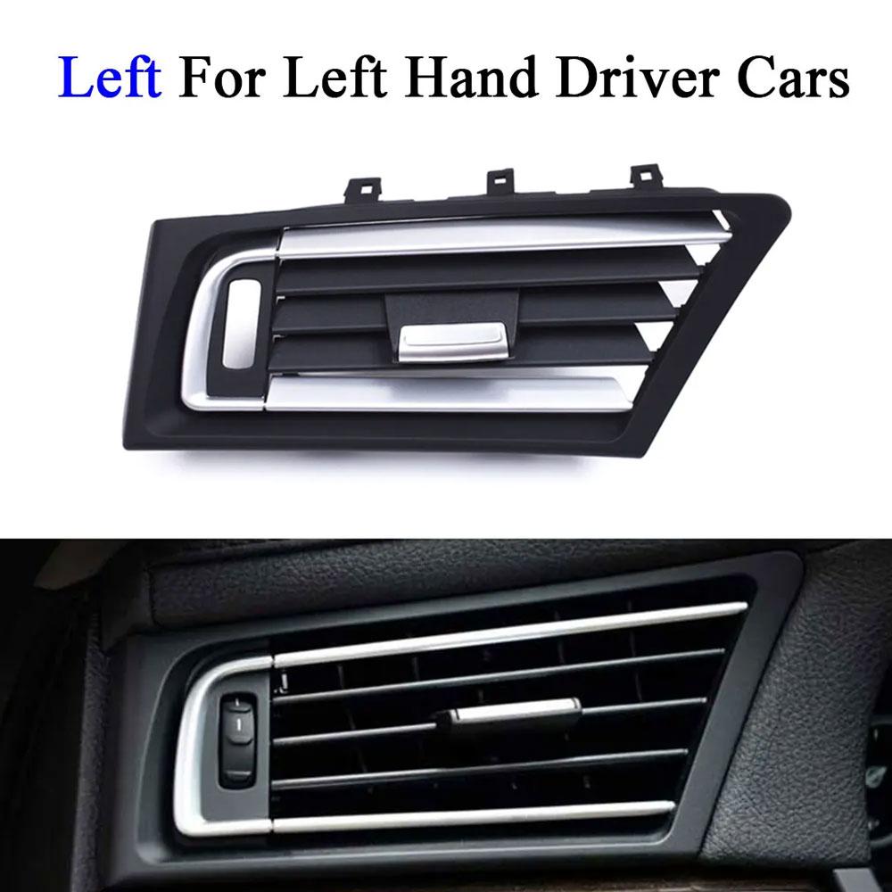 Хромированная передняя центральная левая/правая решетка воздухозаборника, крышка выпускного отверстия, средняя задняя панель воздухозаборника для BMW 7 серии F01 F02 730 735 745 750