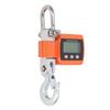 Orange Hanging Hook Scale LCD HD Digital Display High Accuracy Sensor Electronic Crane Scale 1102lb 500kg