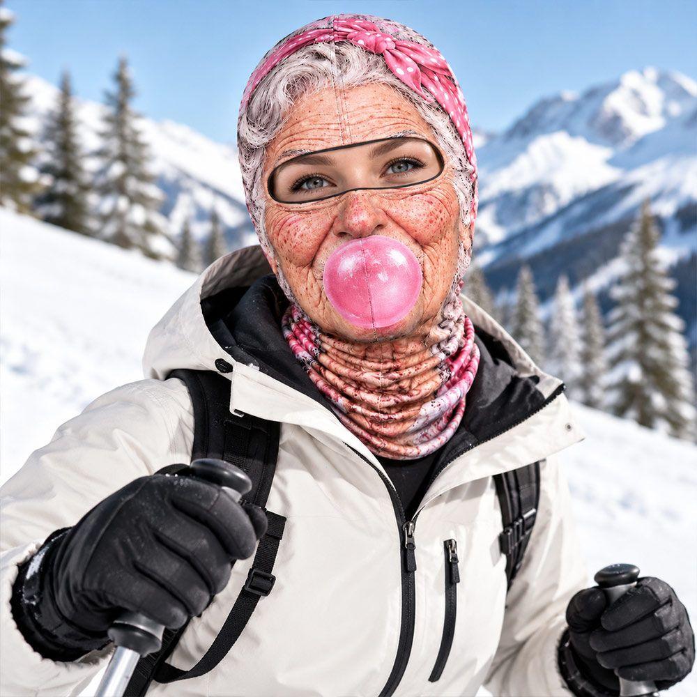Breathable Old Man Balaclava Face Mask Full Face Mask For Outdoor/Cycling/Pranks/Party