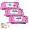 [Set of 3] Flushable Baby Wipes, 72 Count, for Caregiving, Adults, and Seniors. Includes Dciel Pocket Tissues. Alcohol-free.