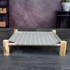 Detachable Camp Bed Wooden Frame Pet Hammock Pet House Swing Bed  For Small Pets