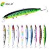 HENGJIA 1pc Wobbler Minnow Fishing Lure 13.5CM/18.5G Bionic Bass Pike Artificial Bait