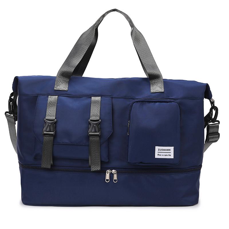 Большая вместительная дорожная сумка, многофункциональная спортивная сумка для фитнеса, раздельная сумка для сухого и влажного хранения, сумки для обуви, сумка для хранения