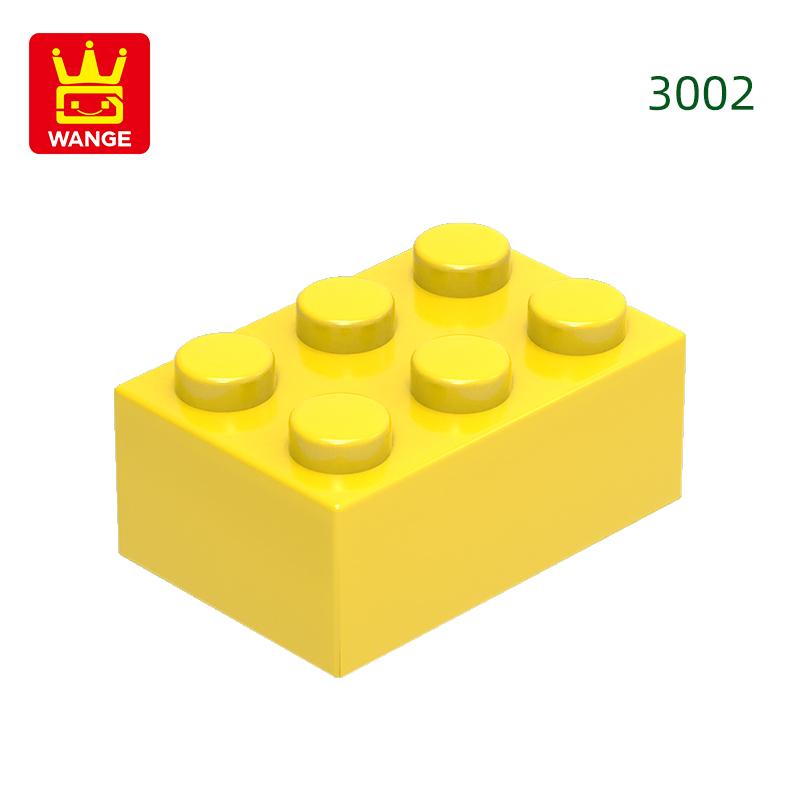 Нетоксичный 55 шт./лот 3002 2x3 Толстые Строительные Блоки Moc Аксессуары Совместимые С Кирпичами Детские Игрушки Подарочная Коробка
