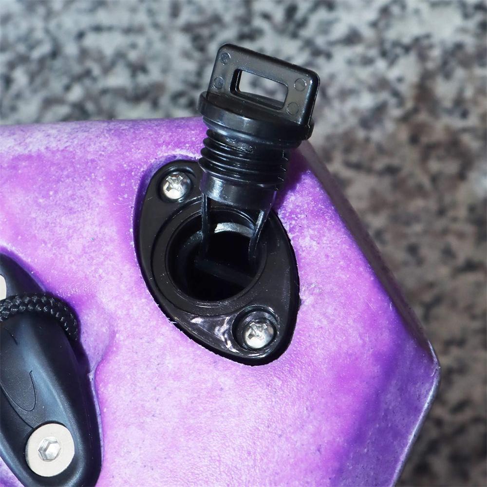 2 шт. Универсальный комплект сливных пробок Комплект сливных пробок для каяка Резьбовая заглушка для каяка каноэ B