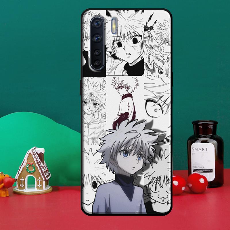 Чехол Hunter X Hunter Killua для OPPO A5 A9 A31 A53 2020 A53S A1K A3S A5S A15 A52 A72 A83 A91 A54 A74 A94