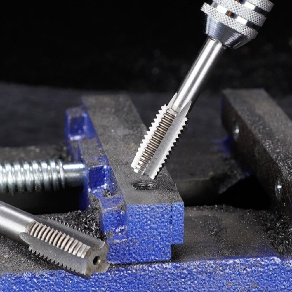 2PCS High Speed Steel Hand Tap M18 x 2.5mm / M20 x 2.5mm Straight Flute Tap Metric Tap  Metalworking