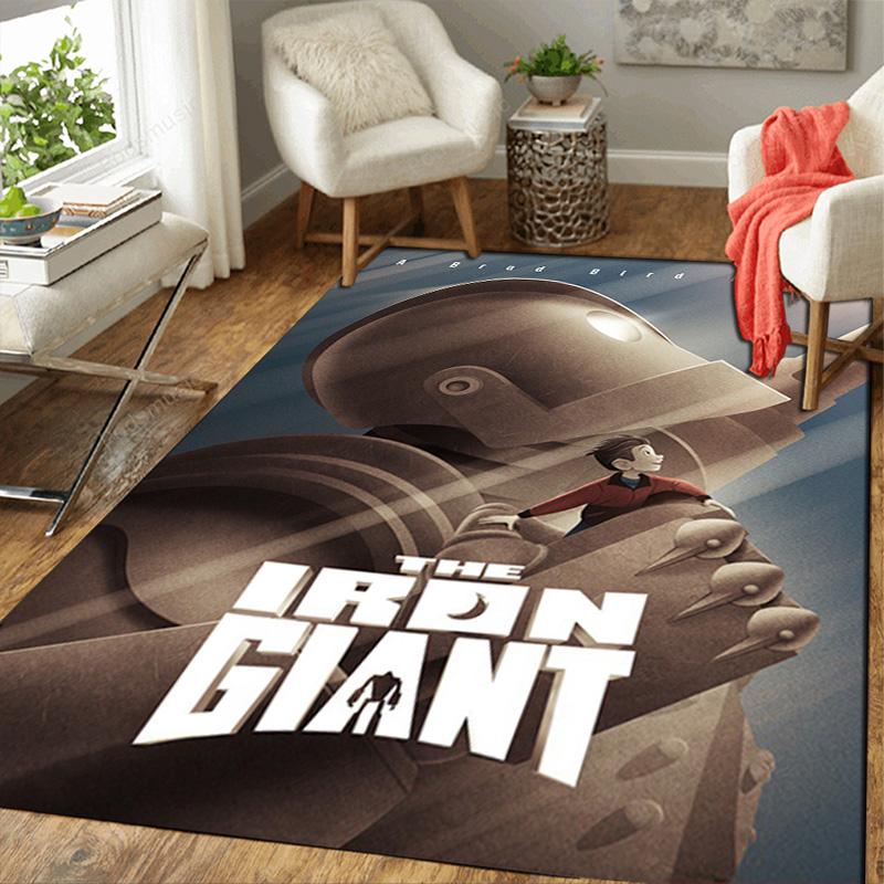 The Iron Giant Theme Print Rug Floor Mat for Living Room or Bedroom Soft and Comfortable Carpet a Gift for Birthday and Holiday.PFF260912081